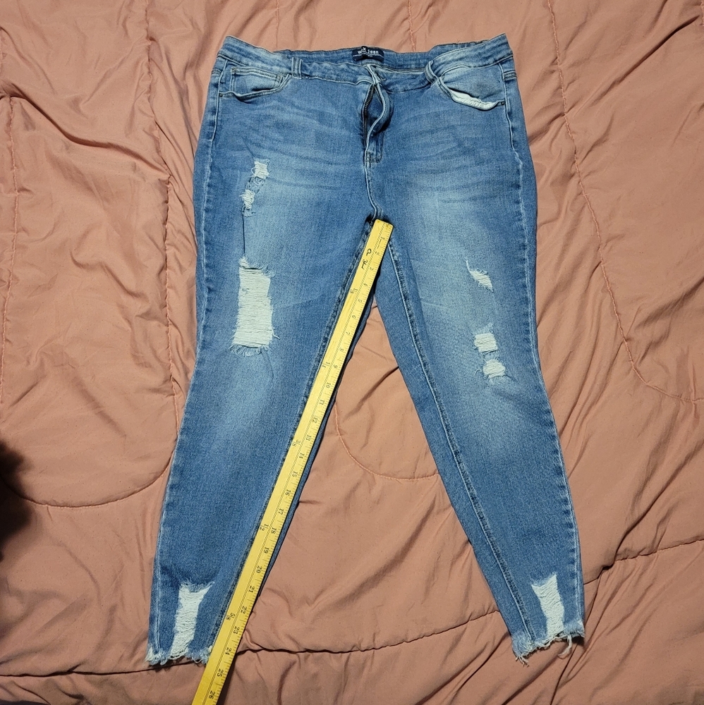 Fashion Nova Wax Jean